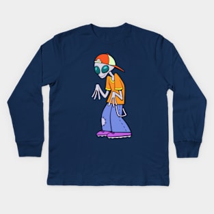 How Do You Do Fellow Humans? Kids Long Sleeve T-Shirt